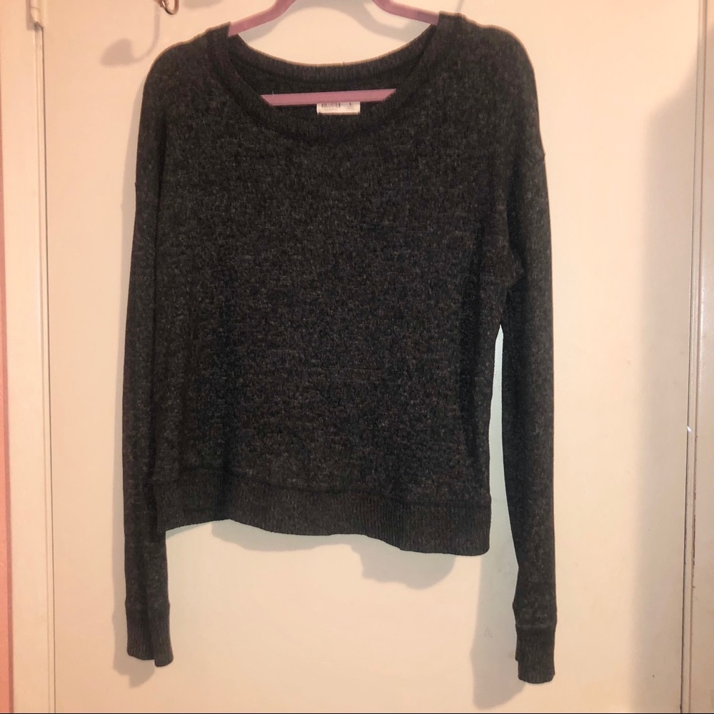 Hollister Dark Navy Blue Long Sleeve